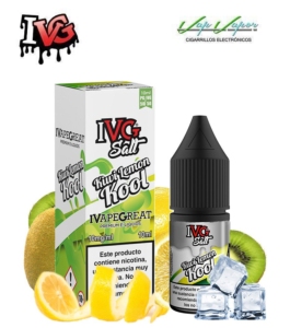 SALTS I VG Kiwi Lemon 10ml (10mg/20mg) Lemon, Kiwi, Freshness