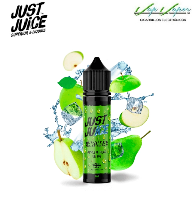 FLAVOUR Apple Pear on ICE 12ml Longfill (inside 60ml bottle) Just Juice Bar