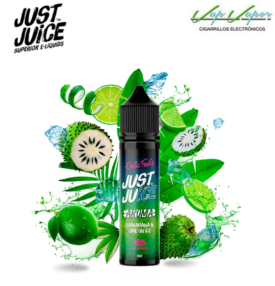 FLAVOUR Guanabana Lime ICE 12ml Longfill (inside 60ml bottle) Just Juice 