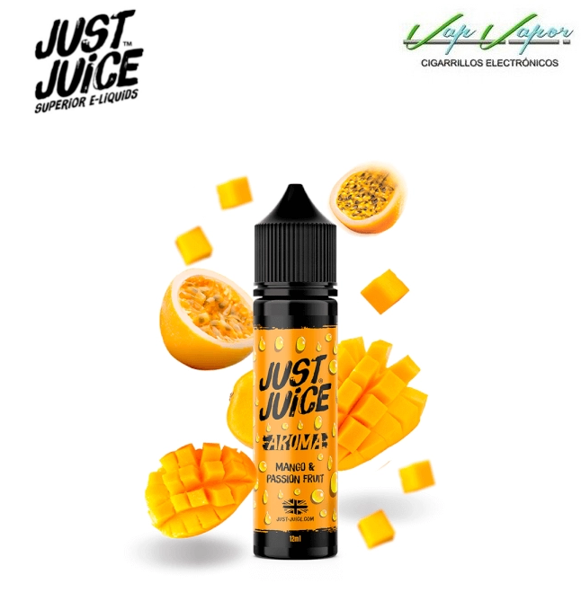FLAVOUR Mango Passion Fruit 12ml Longfill (inside 60ml bottle) Just Juice 