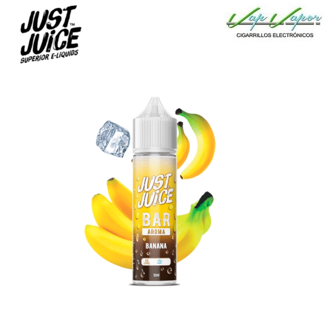 FLAVOUR Banana 12ml Longfill (inside 60ml bottle) Just Juice Bar