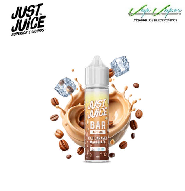 FLAVOUR Caramel Macchiato 12ml Longfill (inside 60ml bottle) Just Juice Bar