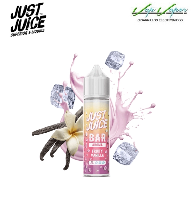 FLAVOUR Fruity Vanilla 12ml Longfill (inside 60ml bottle) Just Juice Bar