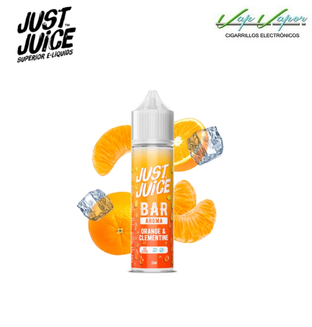 FLAVOUR Orange Clementine 12ml Longfill (inside 60ml bottle) Just Juice Bar