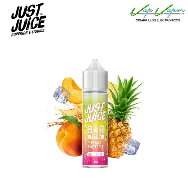FLAVOUR Peach Pineapple 12ml Longfill (inside 60ml bottle) Just Juice Bar