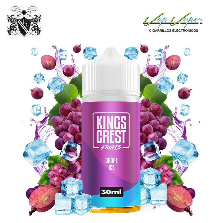 FLAVOUR Grape ICE 30ml Longfill (bottle 120ml) Kings Crest