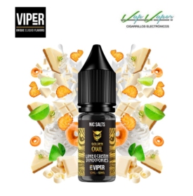 SALTS Lime Cream Dinocookies 10ml (10mg / 20mg) Golden Owl Nic Salts by Viper