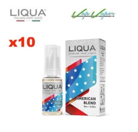 OFERTA!!! Pack 10 Liqua - American Blend (Tabaco Americano) 