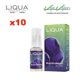 OFERTA!!! Pack 10 - Liqua - Blackcurrant (Grosella Negra) 10ml