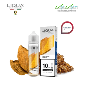 FLAVOUR Liqua TRADITIONAL TOBACCO 10ml longfill (inside 60ml bottle)