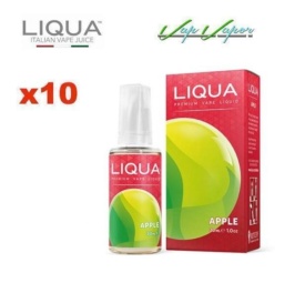 PROMOTION!!! PACK 10 bottles -  Liqua - Manzana (Apple)