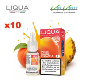 PROMOTION!!! Pack 10 Liqua - Peach Mango Pineapple (6mg/12mg)