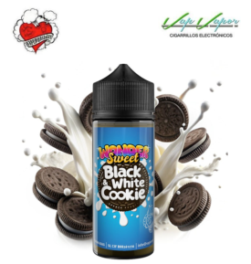 FLAVOUR Black and White Cookie Vapemoniadas 30ml (longfill) 120ml bottle