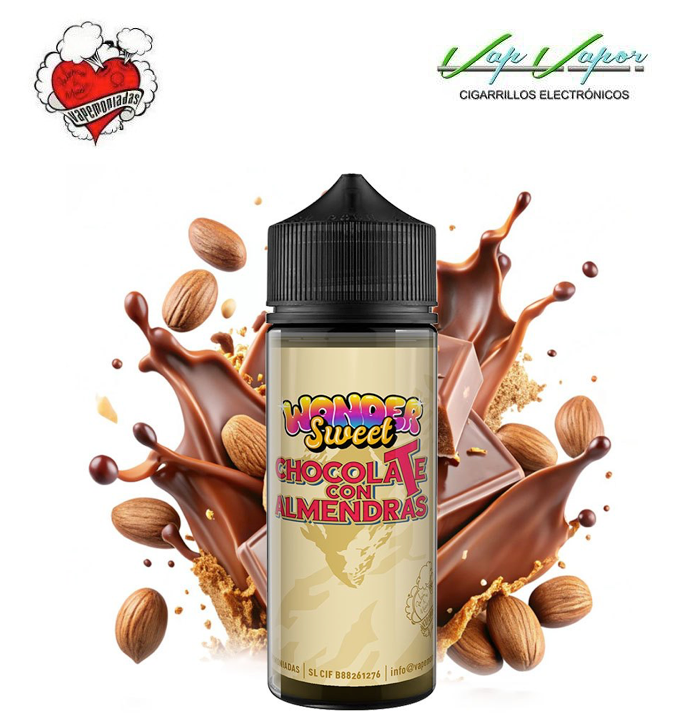 FLAVOUR Chocolate con Almendras Vapemoniadas 30ml (longfill) 120ml bottle