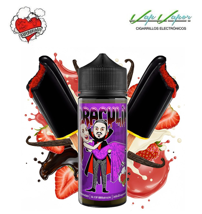 FLAVOUR Draculin Vapemoniadas 10ml (longfill) 120ml bottle