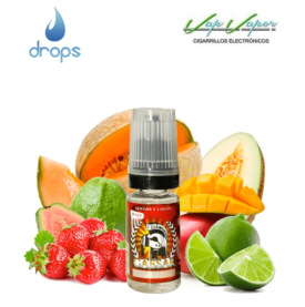 DROPS Caesar 10ml (0mg/ 3mg/ 6mg/ 12mg/ 18mg)  melón, mango, lima, fresa, guayaba