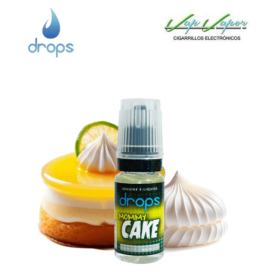 DROPS - Mommy Cake 10ml  Pastel de Limón (0mg/ 3mg/ 6mg/ 12mg/ 18mg)