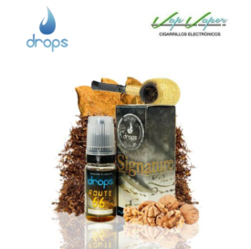 DROPS Route 66 10ml Tabaco Virginia, Nueces  (0mg/ 3mg/ 6mg/ 12mg/ 18mg)