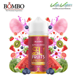 AROMA BALI FRUITS AFRODITA BOMBO Watermelon Kiwi Strawberry 30ml (en botella de 120ml) Longfill Bombo y Kings Crest