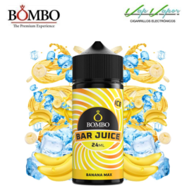 AROMA BANANA MAX ICE 24ml (en botella de 120ml) Longfill Bar Juice by Bombo