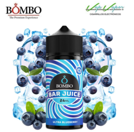 AROMA ULTRA BLUEBERRY ICE 24ml (en botella de 120ml) Longfill Bar Juice by Bombo