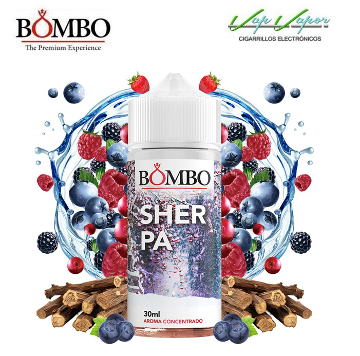 FLAVOUR SHERPA 30ml (inside 120ml bottle) Longfill Bombo 