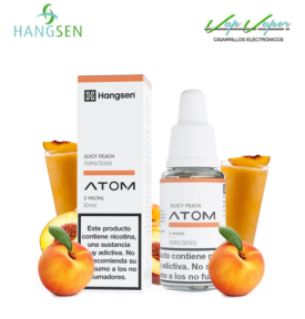 PROMOTION!!!! Hangsen Juicy Peach 10ml  (0mg/ 3mg/ 6mg/ 12mg/ 18mg)