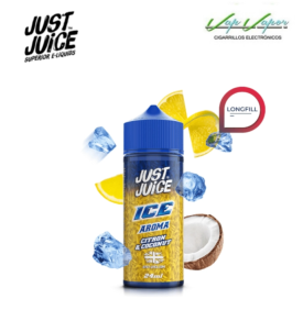 AROMA Citron Coconut ICE 24ml Longfill (en botella de 120ml) Just Juice