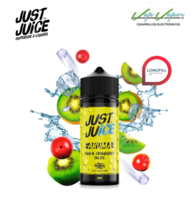 AROMA Kiwi & Cranberry On ICE 24ml Longfill (en botella de 120ml) Just Juice