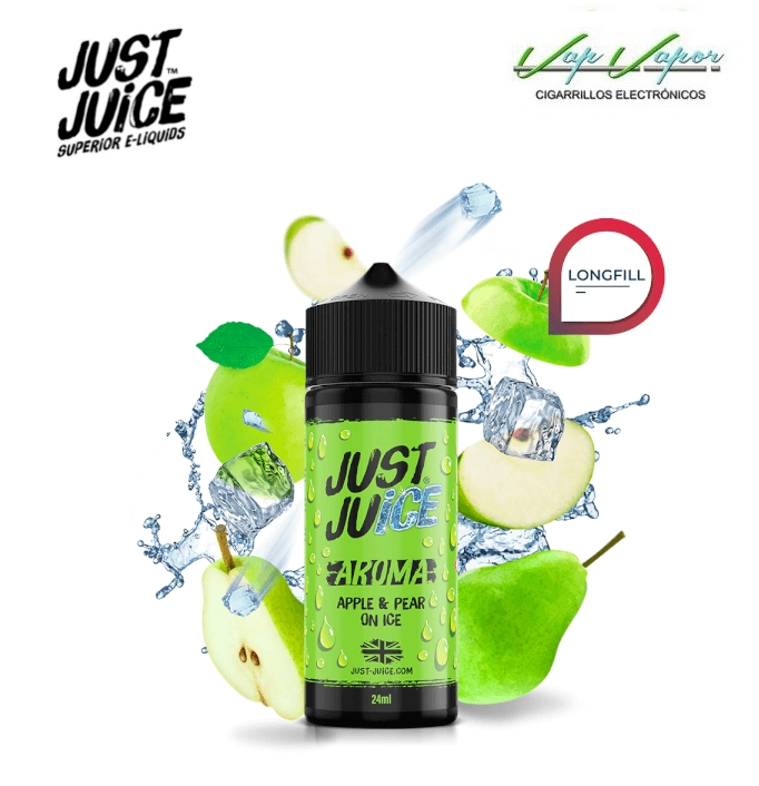 FLAVOUR Apple Pear on ICE 24ml Longfill (en botella de 120ml) Just Juice