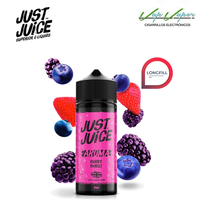 FLAVOUR Berry Burst 24ml Longfill (en botella de 120ml) Just Juice