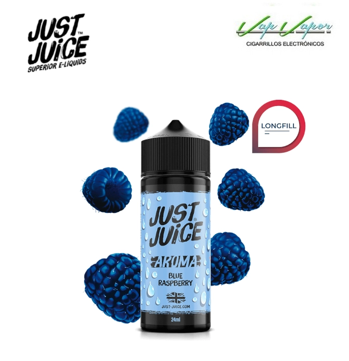 FLAVOUR Blue Raspberry 24ml Longfill (en botella de 120ml) Just Juice