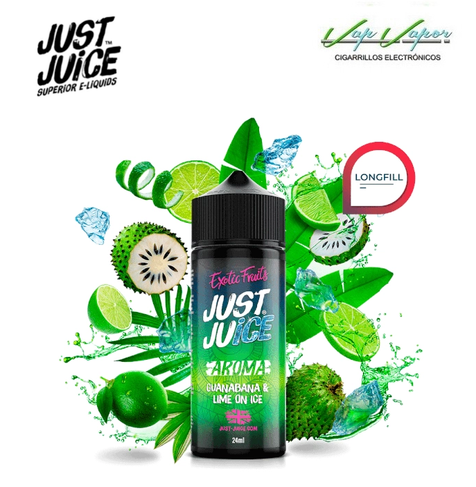 FLAVOUR Guanaba Lime on ICE 24ml Longfill (en botella de 120ml) Just Juice