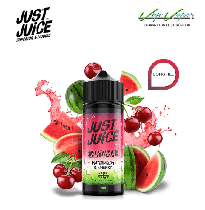 AROMA Watermelon Cherry 24ml Longfill (en botella de 120ml) Just Juice