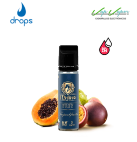 AROMA DROPS All in Medievo Frey 10ml (para hacer 60ml) con nicotina de 3mg/10mg/20mg (Guayaba, Maracuyá)