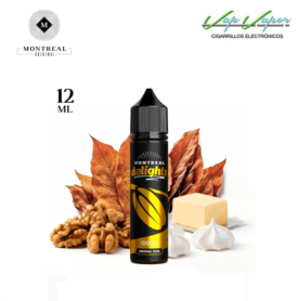 AROMA Montreal Delights GOLD 12ml (longfill botella 60ml)  crema de mantequilla, nueces tostadas, merengue, tabaco