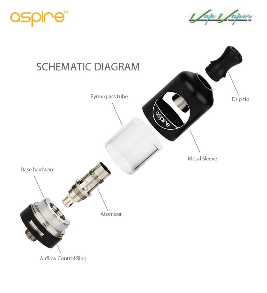 Pyrex Glass Tube Aspire Nautilus 2