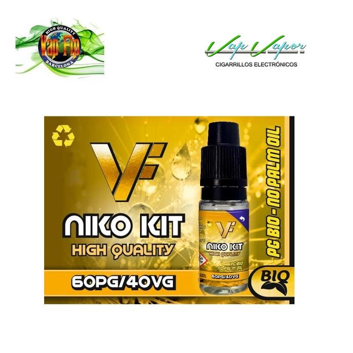 PROMOTION!!! PACK 10 Nicokits  60%PG 40%VG Vap Fip 10ml (0mg,10mg,20mg)