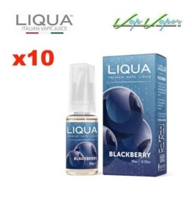 OFERTA!!! Pack 10 - Liqua - Blackberry (Mora) 10ml