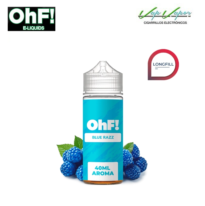 FLAVOUR  Blue Razz 40ml (longfill 120ml bottle)