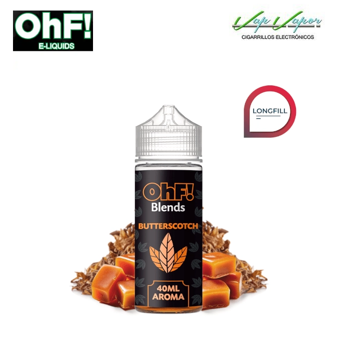 FLAVOUR Blends Butterscotch Ohf 40ml (longfill 120ml bottle) 