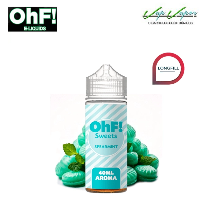 FLAVOUR Spearmint Ohf Sweets 40ml (longfill 120ml bottle) 