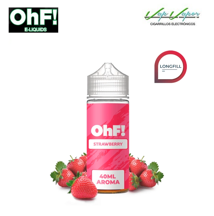 FLAVOUR Strawberry Ohf Fruits 40ml (longfill 120ml bottle) 