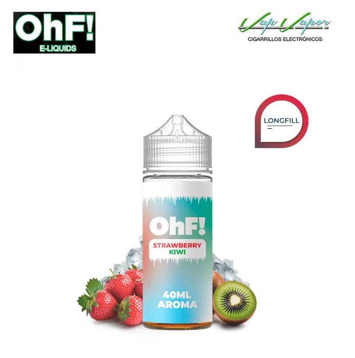 FLAVOUR Strawberry Kiwi Ohf ICE 40ml (longfill 120ml bottle) 