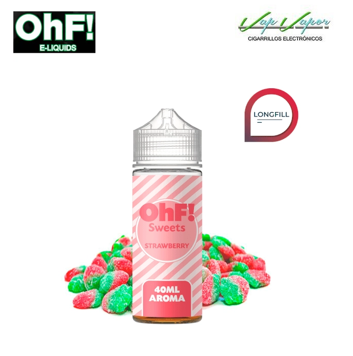 FLAVOUR Sweets Strawberry Ohf  40ml (longfill 120ml bottle) 