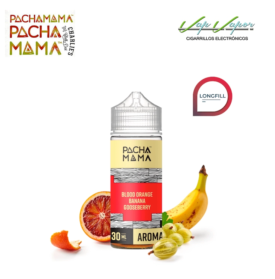 FLAVOUR Blood Orange Banana Gooseberry 30ml Longfill (en botella de 120ml) Pachamama