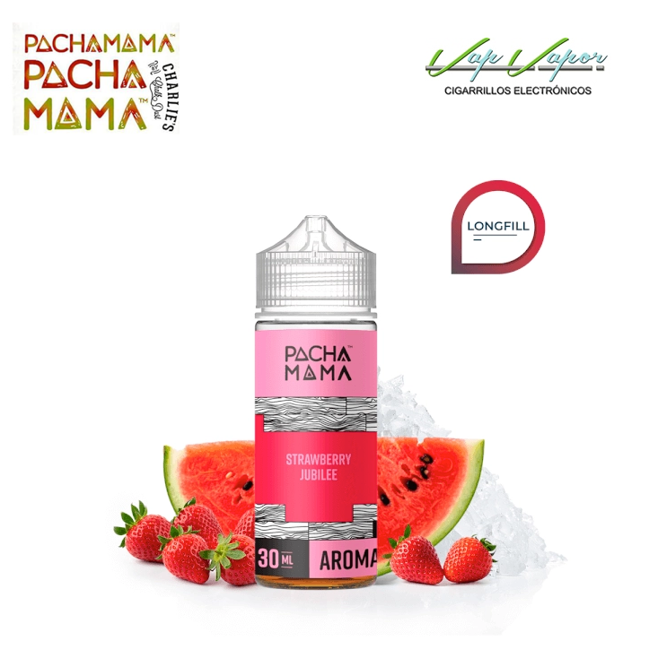FLAVOUR Ice Srawberry Jubilee 30ml Longfill (inside 120ml bottle) Pachamama