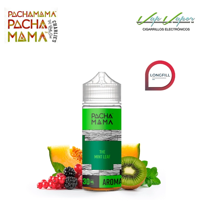 FLAVOUR The Mint Leaf 30ml Longfill (en botella de 120ml) Pachamama