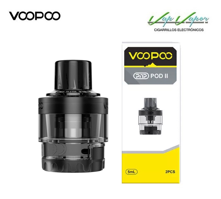 Depósito PNP 2 POD  5ml Voopoo (1 unidad) (pod vacío, sin resistencia) Drag E60