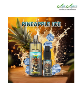 Pod Desechable Pineapple ICE 10.000CALADAS TORNADO vacío  + Líquido regalo 10ml (10mg/20mg) TPD Europa